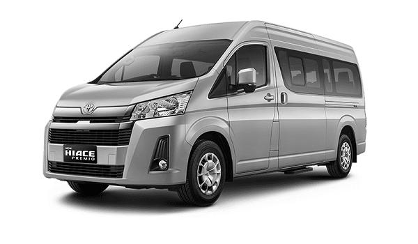 Harga Sewa Hiace Premio Jakarta