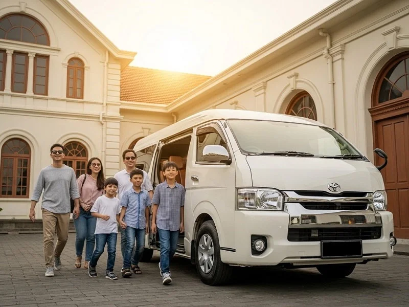 Rental Hiace Semarang untuk wisata rombongan keluarga