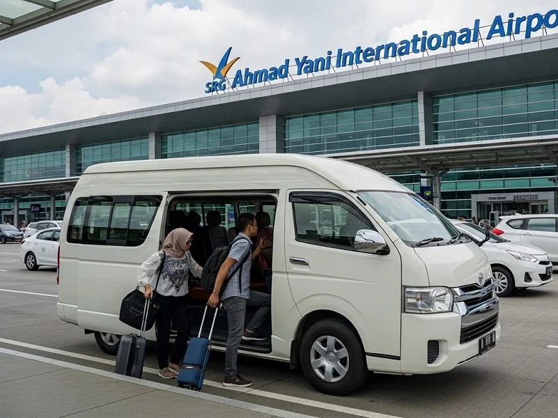 Sewa Hiace Semarang untuk antar jemput Bandara Ahmad Yani