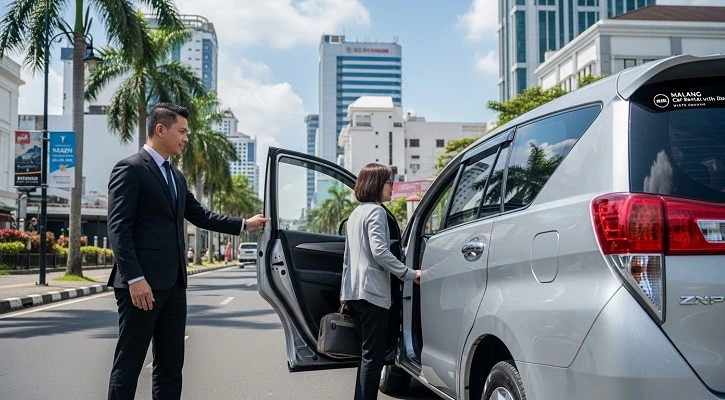 layanan rental mobil malang dengan sopir profesional