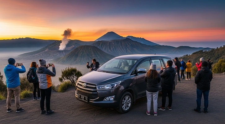 rental mobil malang untuk perjalanan wisata ke gunung bromo