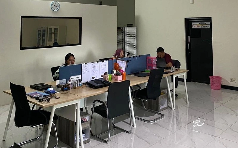 Lokasi operasional Thalita Rentcar di Banyumanik, Semarang.